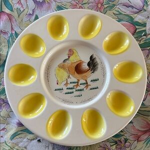 Deviled Egg Plate- Vintage